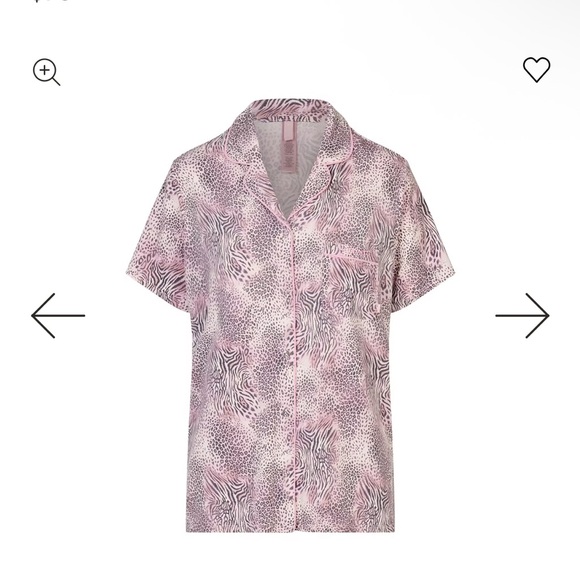 NWT Skims Sleep set short sleeve Animal Print - Picture 10 of 11